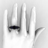 Art-Masters-Winged-Skull-14K-Black-Gold-1-Carat-Black-Diamond-Blue-Sapphire-Engagement-Ring-R613-14KBGBSBD-H