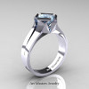 Neomodern-14K-White-Gold-1-5-Carat-Princess-Aquamarine-Engagement-Ring-R389-14KWGAQ-P