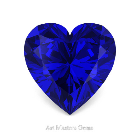 Art-Masters-Gems-Standard-0-5-0-Carat-Heart-Cut-Blue-Sapphire-Created-Gemstone-HCG050-BS-T