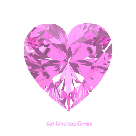 Art-Masters-Gems-Standard-0-5-0-Carat-Heart-Cut-Light-Pink-Sapphire-Created-Gemstone-HCG050-LPS-T