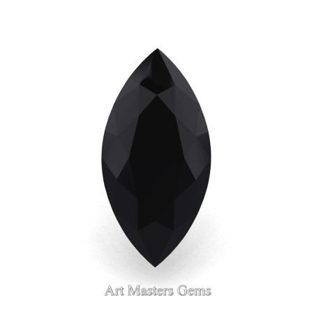 Art-Masters-Gems-Standard-0-5-0-Carat-Marquise-Black-Diamond-Created-Gemstone-RMCG050-BD