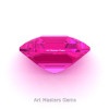 Art-Masters-Gems-Standard-0-7-5-Carat-Asscher-Cut-Pink-Sapphire-Created-Gemstone-ACG075-PS-F
