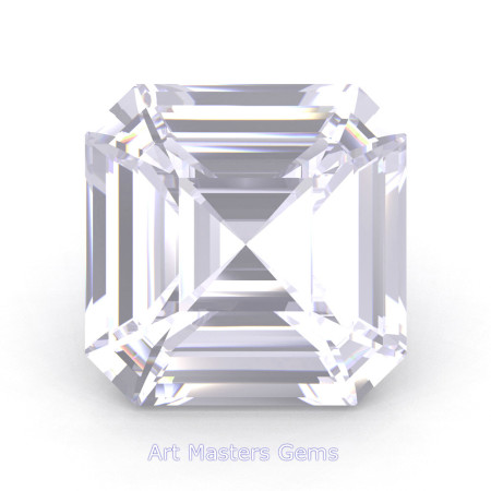 Art-Masters-Gems-Standard-1-0-0-Carat-Asscher-Cut-White-Sapphire-Created-Gemstone-ACG100-WS-T