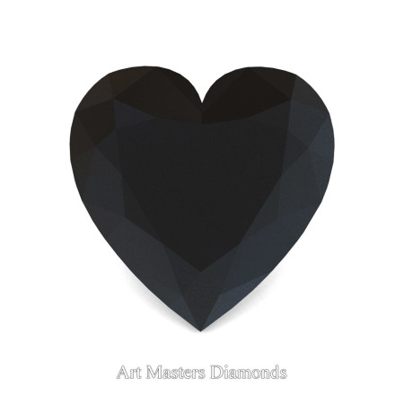 Art-Masters-Gems-Standard-1-0-0-Carat-Heart-Cut-Black-Diamond-Created-Gemstone-HCG100-BD-T