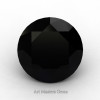 Art-Masters-Gems-Standard-1-5-Ct-Round-Black-Diamond-Created-Gemstone-RCG0150-RBD