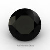 Art-Masters-Gems-Standard-2-0-Ct-Round-Black-Diamond-Created-Gemstone-RCG0200-RBD