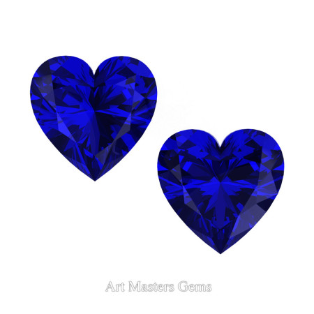 Art-Masters-Gems-Standard-Set-of-Two-1-0-0-Carat-Heart-Cut-Blue-Sapphire-Created-Gemstones-HCG100S-BS-T