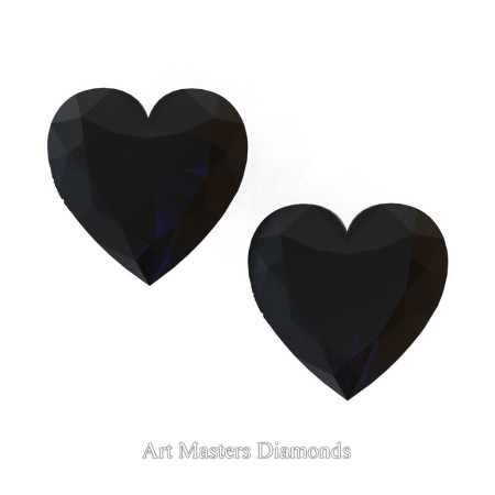 Art-Masters-Gems-Standard-Set-of-Two-2-0-0-Carat-Heart-Cut-Black-Diamond-Created-Gemstones-HCG200S-BD-T