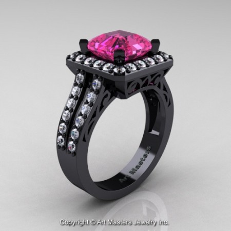 Art_Deco_14K_Black_Gold_3_0_Ct_Royal_Emerald_Cut_Pink_Sapphire_Diamond_Engagement_Ring_Wedding_Ring_R262_14KBGDPS_P_jpg-100747-500×500