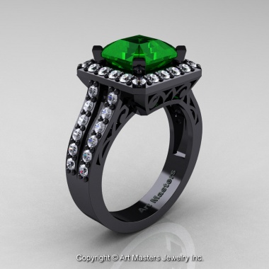 Art_Deco_14K_Black_Gold_3_0_Ct_Royal_Emerald_Cut_Rich_Green_Emerald_Diamond_Engagement_Ring_Wedding_Ring_R262_14KBGDEM_P_jpg-100754-380×380