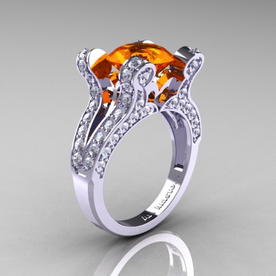 French-Vintage-White-Gold-3-0-Carat-Orange-Sapphire-Diamond-Pisces-Weddinng-Ring-Engagement-Ring-R228-WGDOS-P-402×402