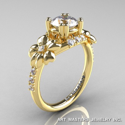 Nature-Inspired-14K-Yellow-Gold-1-0-Ct-Russian-CZ-Diamond-Leaf-Vine-Engagement-Ring-R245-YGDCZ-P-402×402