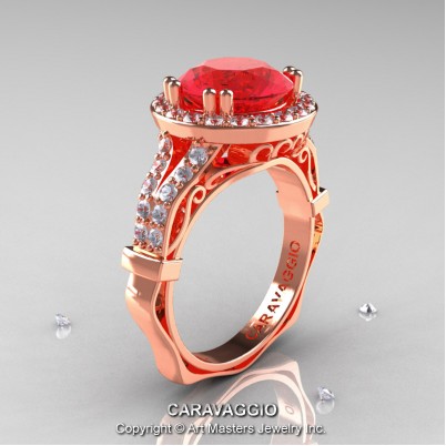 Caravaggio-14K-Rose-Gold-3-Carat-Rubies-Diamond-Engagement-Ring-Wedding-Ring-R620-14KRGDR-P-402×402
