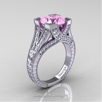 Classic-14K-White-Gold-3-Ct-Light-Pink-Sapphire-Diamond-Engraved-Solitaire-Engagement-Ring-R366-14KWGDLPS-P-402×402