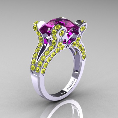 French-Vintage-White-Gold-3-0-Carat-Amethyst-Yellow-Topaz-Pisces-Weddinng-Ring-Engagement-Ring-R228-WGYTAM-P-402×402