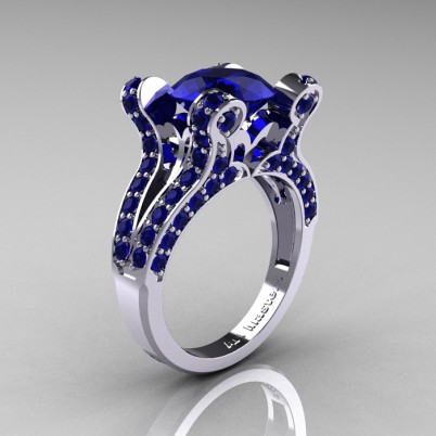 French-Vintage-White-Gold-3-0-Carat-Blue-Sapphire-Weddinng-Ring-Engagement-Ring-R228-WGBS-P-402×402