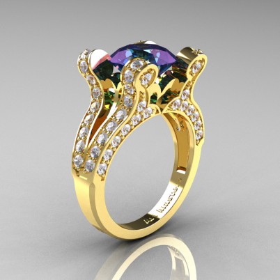 French-Vintage-Yellow-Gold-3-0-Carat-Alexandrite-Diamond-Pisces-Weddinng-Ring-Engagement-Ring-R228-YGDAL-P-402×402