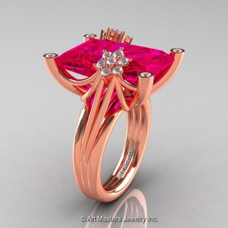 Modern-Bridal-14K-Rose-Gold-Rose-Ruby-Diamond-Fantasy-Cocktail-Ring-R292-14KRGDRR-P-700×700