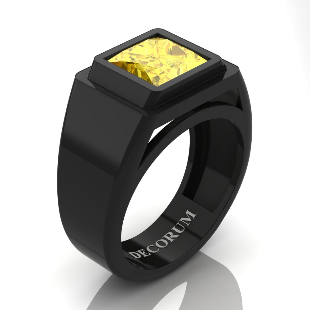 The new Conquétes Regalia collection by Louis Vuitton, yellow sapphire and diamond  ring